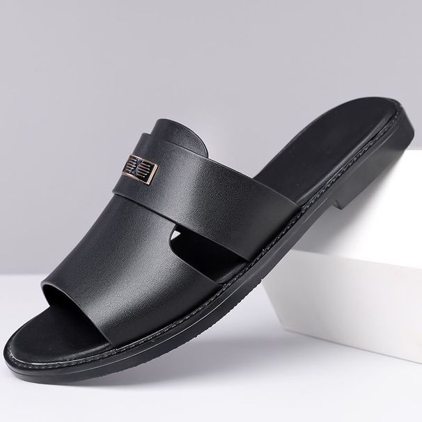 Men's Slippers 2026 New Summer Breathable Odor-Resistant Home Non-Slip Wear-Resistant Outdoor Beach Sandals For Men_vogvips.com
