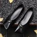 Women's Miniature Mary Jane Flat Shoes Niche Design Slanted Square Toe Leather Version_vogvips.com