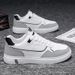 Men's New Autumn White Korean Edition Versatile Board Youth Casual Sports Trendy Shoes Men_vogvips.com