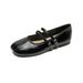 French Mary Jane Shoes With Fairy Style Light Mouth Soft Sole Single Shoes_vogvips.com