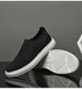 Retro Board Shoes Fly-woven Cowhide Mesh Shoes Comfortable Invisible Inner Height-increasing Mesh Board Shoes_vogvips.com