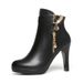 Martin Autumn Winter New Short Thin High Heel Fashion Plus Size Women Boots_vogvips.com