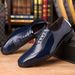 ShoeVault Cross-Border Plus Size Men's Business Formal Derby Lace-Up Pointed Fashion Trend Shoes British Style Casual_vogvips.com