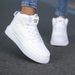 New Style Men's Casual Shoes, Trendy, Breathable, Versatile, Sports White Sneakers, Leather Trendy Shoes_vogvips.com