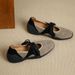 Matte Mary Jane Shoes Women, New Style, Thick-soled, Lace-up, Round-toed, Shallow-cut Single Shoes_vogvips.com