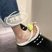 Summer Candy Colors Flip Flops Beach Love Heart Bowknot Soft Bottom Slippers Women Outdoor Non Slip Flat Slide Sandals_vogvips.com