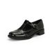 26xx Correct Logo 1 High Version Home Brogue Carved T-Strap British Style Mary Jane Shoes For Women Genuine Leather Chunky Heel Loafers_vogvips.com