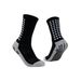 Men's Mid-Calf Football Socks With Anti-Slip Terry Cushion Sole, Breathable Quick-Dry Sports Training Socks For Soccer, Running, Athletic Performance_vogvips.com