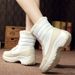 Autumn Cross-Border Boots Fleece-Lined And Thickened, Korean Style, Versatile Student Snow Boots, Mid-Calf Cotton Shoes_vogvips.com