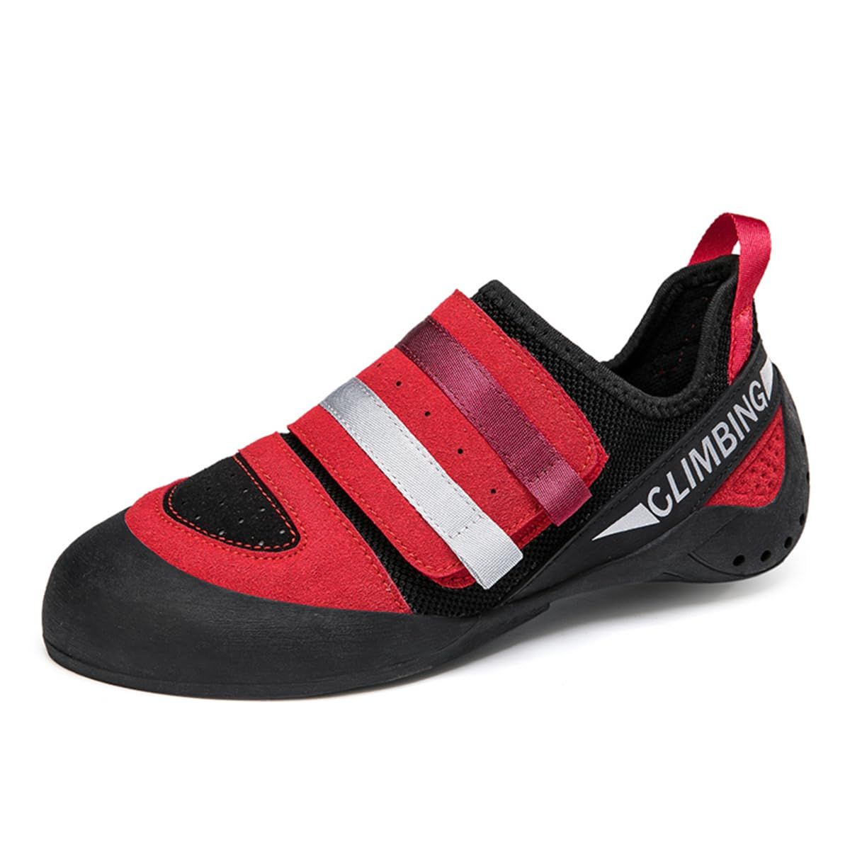 Women Climbing Shoes, Breathable Wall Climbing Training Shoes Lightweight Beginners Bouldering Sneakers_vogvips.com