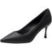 wangjia Wangjia Professional High Heels For Women Thin Heel Soft Sole Interview Flight Attendant Student Etiquette_vogvips.com