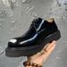 Quality Shoes British Retro Black New Workwear Low-top Men's Casual Leather Trendy Shoes_vogvips.com