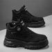 Autumn Men's High-Top Martin Boots, Men's British Retro Outdoor Work Shoes, Thick-Soled Non-Slip Sports Casual Short Boo_vogvips.com