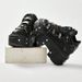 Punk Style Black Rock Metal Decor Lace-up Heel Height Platform Shoes Gothic Man Sneakers Women Ankle Boots 2025 New_vogvips.com