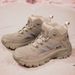 New High Top Cross-border Men's Hiking Boots, Outdoor Tactical Boots, Desert Boots, Snow Boots, Men's Camping Training Shoes_vogvips.com