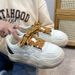 Low Cut Thick Soled Loafers, Niche Shoes, Children's Spring New High Wave Versatile Casual Board Shoes_vogvips.com