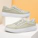 First Layer Cowhide Board Shoes Round Head Lace-up Low-top Shallow Mouth Cowhide Surface Flat-bottom Sports And Leisure Shoes_vogvips.com