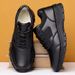 European Warm Series Autumn Winter Black Men's Outdoor Sports Training Leather Low-top Work Duty Soft Sole Patrol Security Shoes_vogvips.com