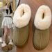 Women's Shoes Thick Soled Snow Boots Fashionable Women's Winter New Velvet Thickened Short Boots Non Slip_vogvips.com