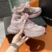 Women's Shoes Starry Sky Rhinestone Thick Soled Daddy Shoes For Women 2024 Autumn New Style Mesh Breathable Height Enhancing Sports Shoes For Women_vogvips.com