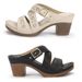 New High Shoes Summer Cross Slippers Casual Thick Heel Large Size Women's Sandals_vogvips.com