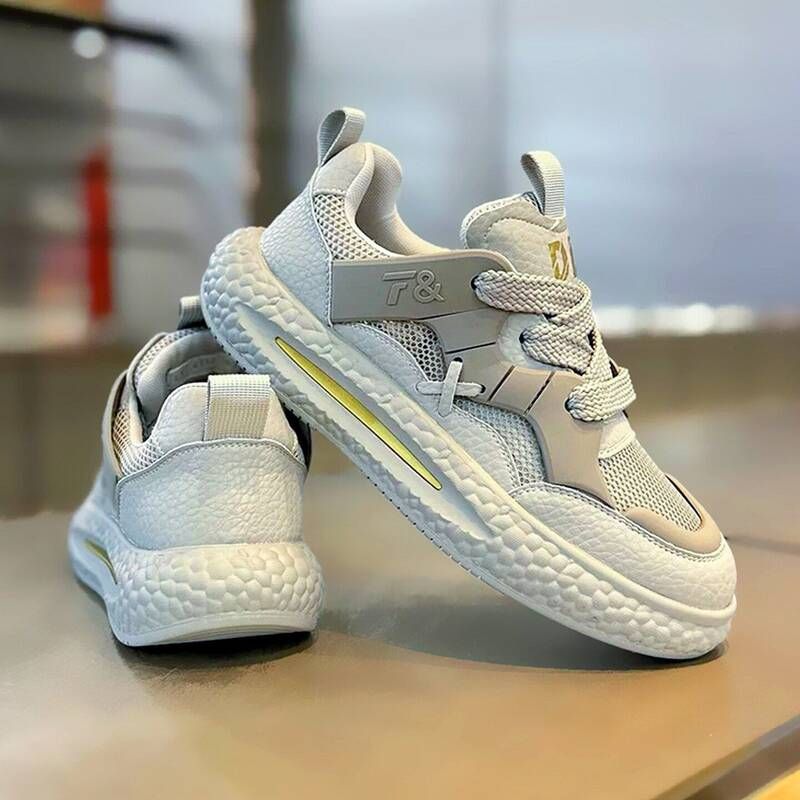 Men's 2026 New Summer Model, Mesh Breathable Trendy Brand, High-end Sports Casual Shoes With Internal Height Increase,_vogvips.com