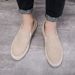 Men's Spring New Old Beijing Cloth Shoes Slip-On Casual National Style Thin Driving Fisherman Shoes_vogvips.com