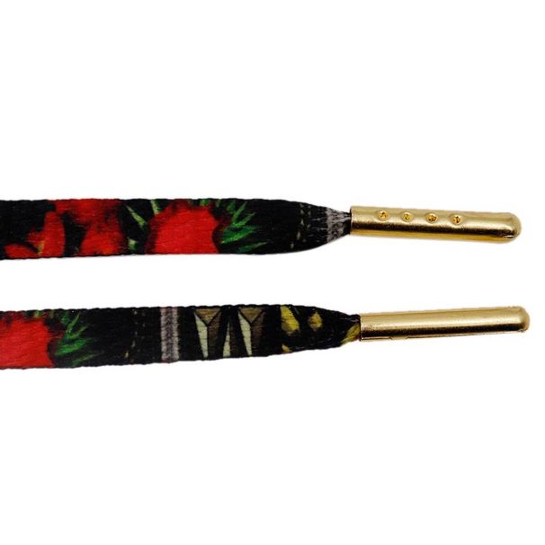 Shoelaces Fashionable Animal Pattern Flat Polyester Shoelaces 0.8cm Suitable For Canvas Shoes, Sneakers And Casual Shoes_vogvips.com