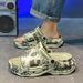 Men's Summer Outdoor Slippers Trendy Brand Non-Slip Casual plus Size 46 Thick Soled Feels like Walking on Clouds Suitable for Driving Flip Flops_vogvips.com