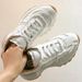 Dad Ma 1 Ju's German Training Low-top Thick-soled Unisex Genuine Leather Sports Agan Versatile Men's White Shoes_vogvips.com