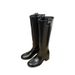 2025 New Long Over-the-Knee Motorcycle Rider Heel Thick Sole High Tube Women's Leather Boots Round Toe_vogvips.com