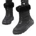 New Front Zipper Waterproof Snow Boots, Cold Resistant And Warm Cotton Boots, Winter Cotton Shoes, Winter Outdoor Sports_vogvips.com