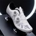 Men's Professional Cycling Shoes Flat Soled Locking Mechanism Hard Sole Unisex Road Mountain And Leisure Cycling_vogvips.com