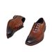 ShoeVault Clearance Sale Genuine Leather Business British Formal Low-top Korean Trend Versatile Casual Derby Men's Wedding Shoes_vogvips.com
