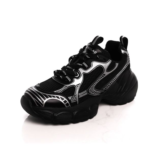 Station Fried Street Daddy Shoes Women S Summer New Mesh Surface Breathable Thick Bottom Increased Height Casual Sports_vogvips.com