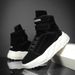 Autumn Winter Purple High-Top Loafers Men's Dad Sports Ins Trend Shoes 45 Large Size Casual Sneakers_vogvips.com