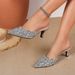 Cross-border Foreign Trade Open-toe Mules Outdoor Wear, New Summer Pointed-toe High-heeled Sandals For Women, Stiletto_vogvips.com
