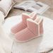 Cross-Border Slippers Maternity Shoes High-Top Knitted Autumn Winter Women's Warm Indoor Outdoor Snow Boots_vogvips.com