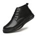 Top Layer Warm Snow Boots, Men's Velvet Men's Shoes, Outdoor Cold-proof Men's Boots, High-top Cotton Boots_vogvips.com