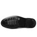 Euro Step Casual Leather Men's Top Layer Cowhide British Style Polished Brogue Carved Business Formal Shoes_vogvips.com