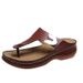 Large Size New Toe Clip Metal For Women's Massage With Sloping Heels And Hollowed Out Oversized Sandals_vogvips.com