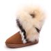 Women's Shoes Plus Size Furry Snow Boots For Women, New Winter Style, Imitation Fox Fur, Warm Mid Calf Boots, Women's Cotton Boots_vogvips.com