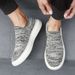 New Large Spring Couple Lightweight Sports Casual Shallow Mouth One Step Walking Shoes Women's Single Shoe_vogvips.com