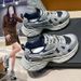 New Style Super Soft Thick Sole Height Increase 5cm Mesh Breathable Shoes All Match Women's Shoes Dad Shoes_vogvips.com