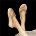 Summer New Rhinestone Women's Wedge Flip-Flops Fashion Toe Post Sandals Outdoor Casual Non-Slip Mid-Heel Beach Slippers_vogvips.com