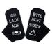 Mid-tube socks cotton socks casual sports creative socks sole letter non-slip adhesive floor socks_vogvips.com
