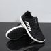 Men's Summer Breathable Mesh Sports Casual Shoes Odor Resistant Non Slip Work Low Top Black Trendy 8827_vogvips.com