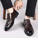 Euro Step 2025 New Height-Increasing Business Leather For Men Breathable British Style Brogue Commuter Formal Men's Shoes_vogvips.com
