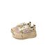 SMI‑LERE‑PUBLIC Open Toe Canvas Sneakers Unisex Thick Sole Height Increasing Shoes Denim Frayed Edge Bow Lace‑up Casual Summer Fashion Street Walking_vogvips.com