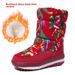 Foreign Trade Ethnic Snow Boots Fleece-Lined And Thickened, Northeastern Large Boots, Warm Cotton Shoes For Women,_vogvips.com